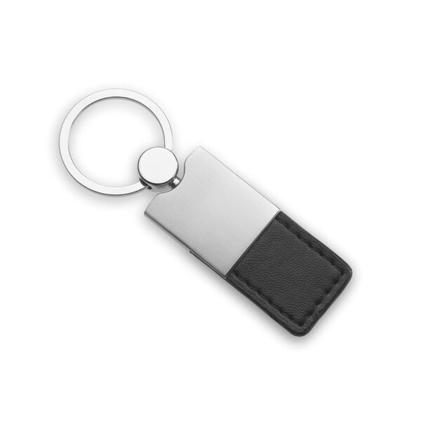 COLUMBUS Porta-chaves liga de zinco/PU - GiftRetail AR1589