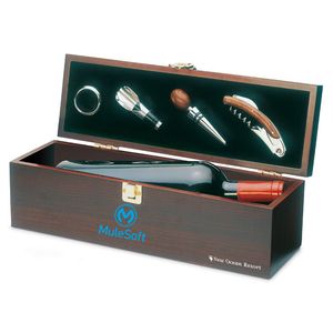 COSTIERES Caixa para vinho c/ utensílios