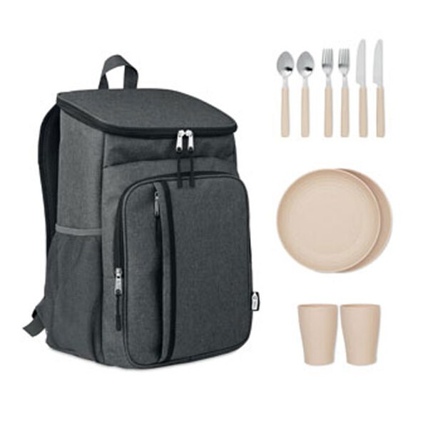 MONTECOOL Saco refrig. ext. 600D RPET - GiftRetail MO6167