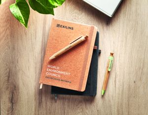 BAOBAB Caderno A5 pautado PU rec