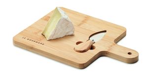 DARFIELD Bamboe kaas-serveerplank met kaasmesje.

27.5X19.5X1CM