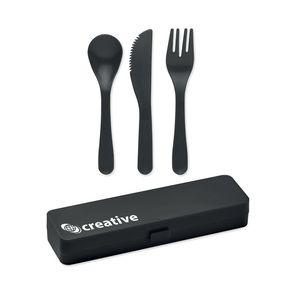 RIGATA Eco-Friendly Portable Reusable Cutlery Set with Case