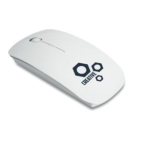 CURVY Mouse Óptico Sem Fio Curvo e Elegante - GiftRetail MO8117