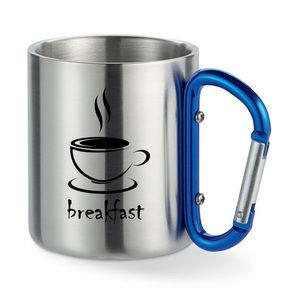 TRUMBO Caneca metal asa mosquetão