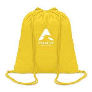 COLORED Saco de cordão algodão 100 gsm - GiftRetail MO8484