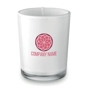 SELIGHT Pequena vela em vidro - GiftRetail MO9030