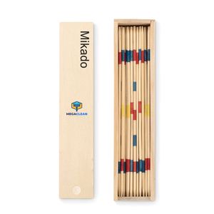 MINI MIKADO Conjunto de Mikado em Caixa de Madeira