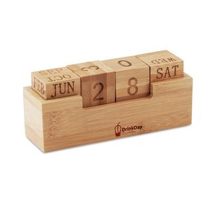 KARENDA Calendário em bambu