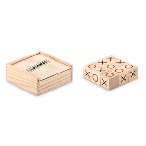 TIC TAC TOE Jogo do galo de madeira