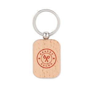 POTY WOOD Porta-chaves retangular