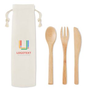 SETBOO Set de talheres em bambu