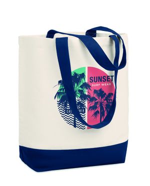 KLEUREN BAG Saco de praia em tela 280gr/m2 - GiftRetail MO9816
