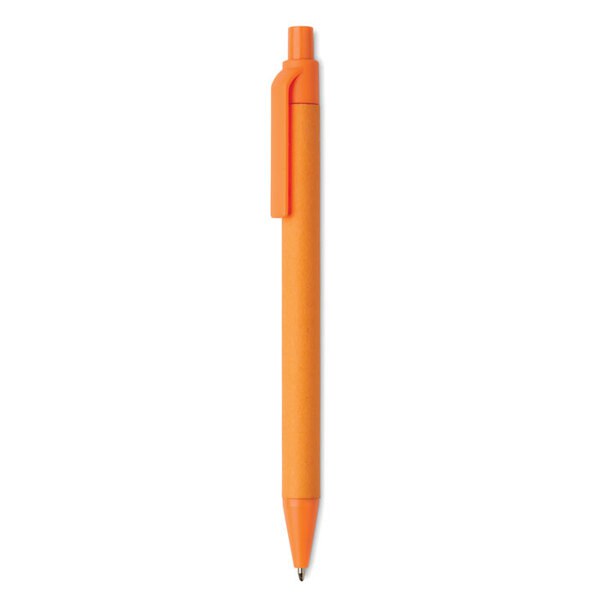CARTOON COLOURED Caneta PLA em papel/milho - GiftRetail MO9830
