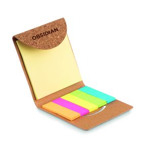 FOLDCORK Memopad em cortiça