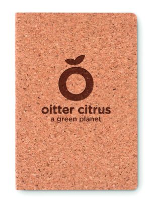 NOTECORK Bloco A5 com capa de cortiça