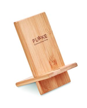 WHIPPY Suporte de telefone de bambu