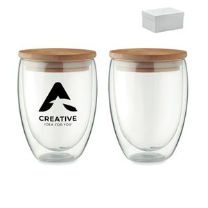 TIRANA SET Set de 2 copos 350 ml