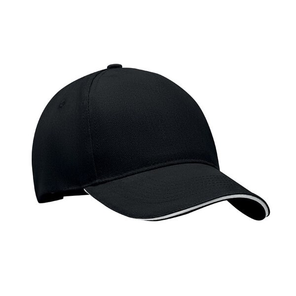 SINGA Premium Heavy Brushed Twill 5 Panel Baseball Cap - GiftRetail MO6875