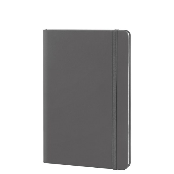 Goya 39567 - A5 Notebook with PU Cover & Elastic Band, 96 Cream Striped Sheets LINED