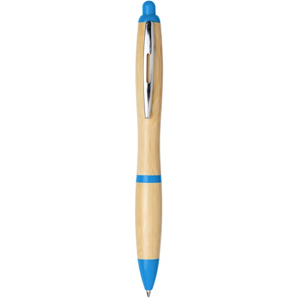 Nash bamboo ballpoint pen (blue ink) - EgotierPro 107378