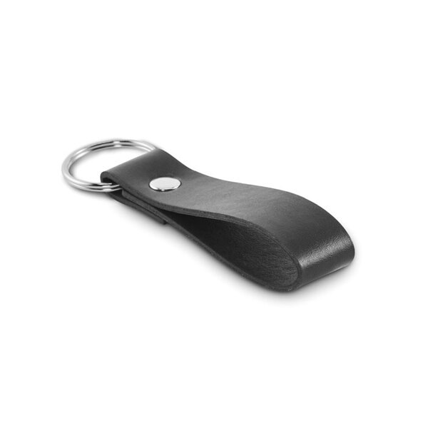 STROKEY Porta-chaves com argola em PU - GiftRetail MO2460