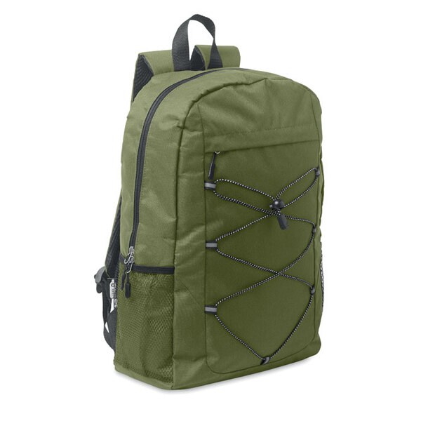 HIGE Mochila em poliéster 600D RPET - GiftRetail MO2491