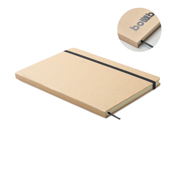 ROUTE Bloco A5 com capa de papelão - GiftRetail MO2580
