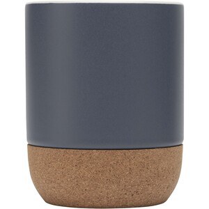 Billie 300 ml ceramic mug with cork details and matt finish - EgotierPro 100847