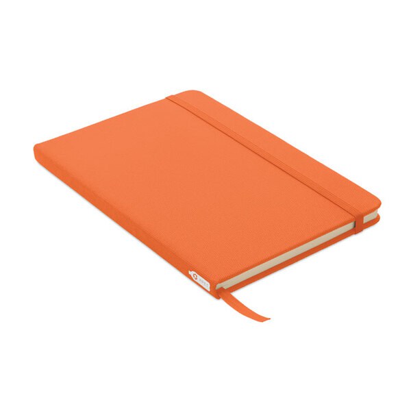 NOTE RPET Capa  Bloco A5 600D RPET - GiftRetail MO9966