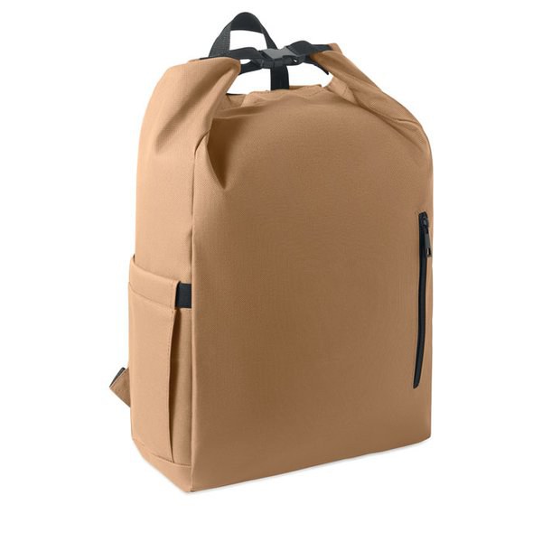 UNITON 15 roll top laptop backpack - GiftRetail MO2969