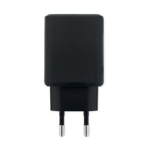 EXTEN EU 2-pole wall adapter/charger - GiftRetail MO2979