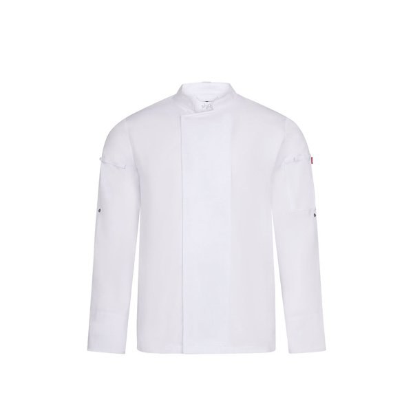 Velilla 36161 - Jaleca de cozinha (190 g/m²) unisexo, em algdão (35%) e poliéster reciclado (65%)