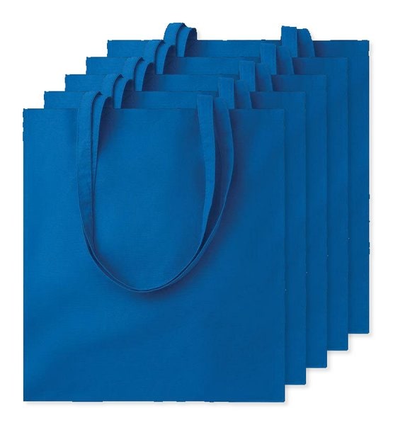 Pack de 50 GiftRetail MO9268 - COTTONEL COLOUR + Sacola de algodão 140 gr / m²