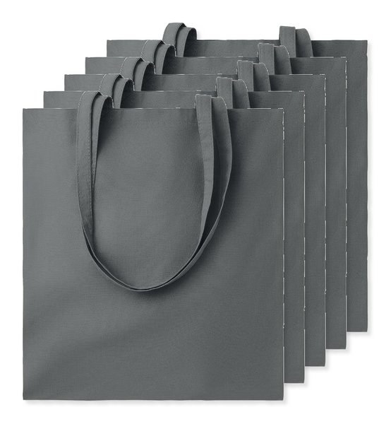 Pack de 50 GiftRetail MO9268 - COTTONEL COLOUR + Sacola de algodão 140 gr / m²