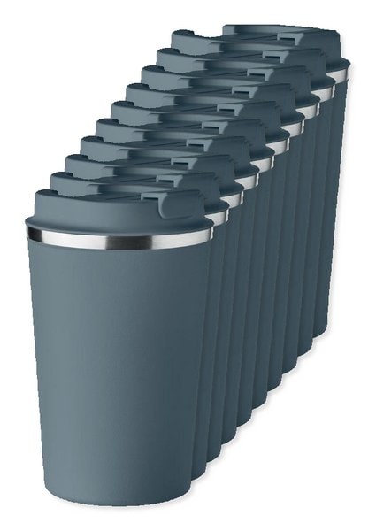 Pack de 10 GiftRetail MO6276 - BRACE Copo de parede dupla