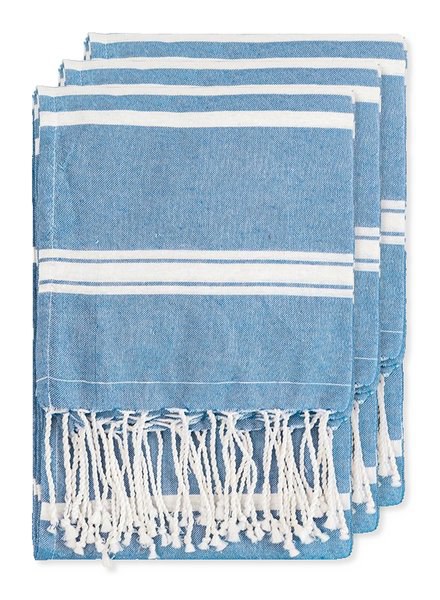 Pack of 30 Goya 39000 - Fouta Style Pareo Towel, 90x180cm, Cotton-Polyester ZANZIBAR