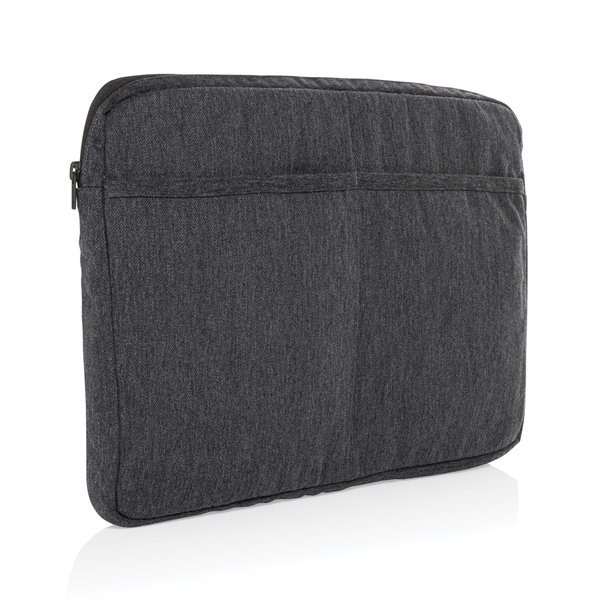 XD Collection P788.14 - Laluka AWARE™ capa para laptop de algodão reciclado de 15,6 polegadas