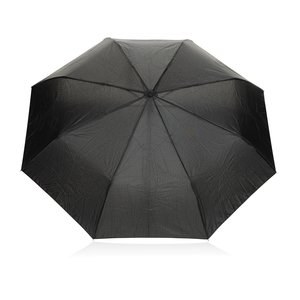 XD Collection P850.71 - Yara 21" AWARE™ RPET solid colour umbrella with carabiner