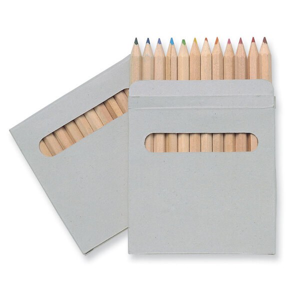 ARCOLOR Estojo janela 12 lápis - GiftRetail IT1047