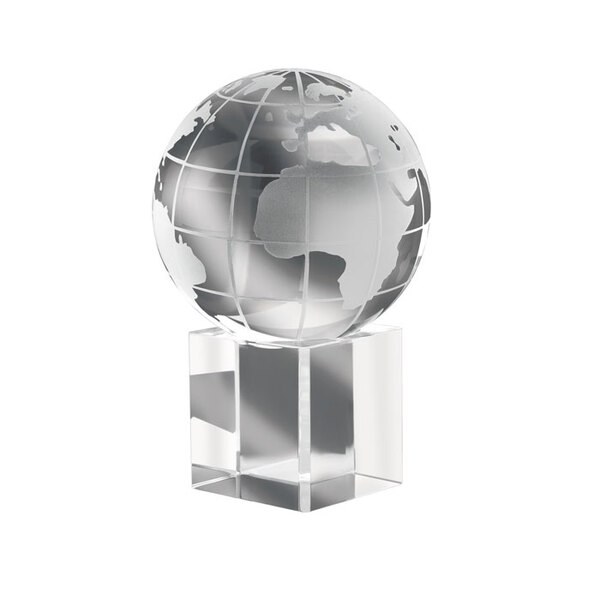 MUNDI Mundi pisa-papéis de cristal - GiftRetail IT1537