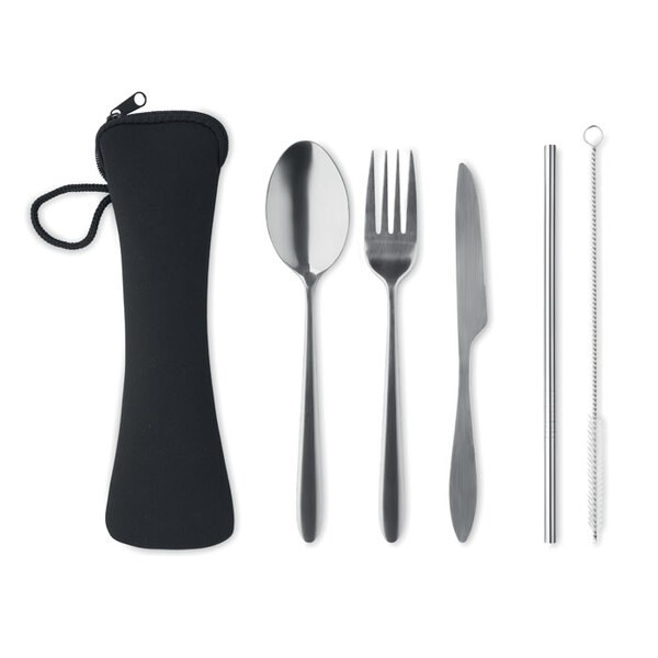 5 SERVICE Conj. talheres aço inox - GiftRetail MO6149