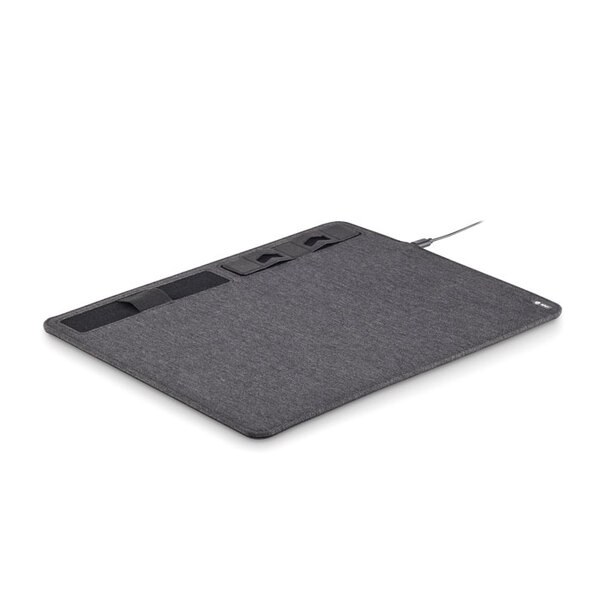 SUPERPAD RPET tapete de mouse carregador - GiftRetail MO6416