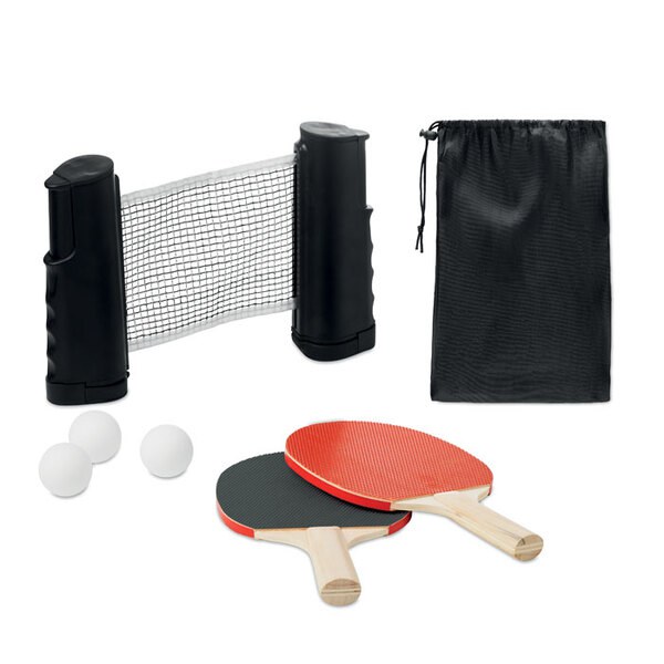 PING PONG Set de tênis de mesa - GiftRetail MO6517