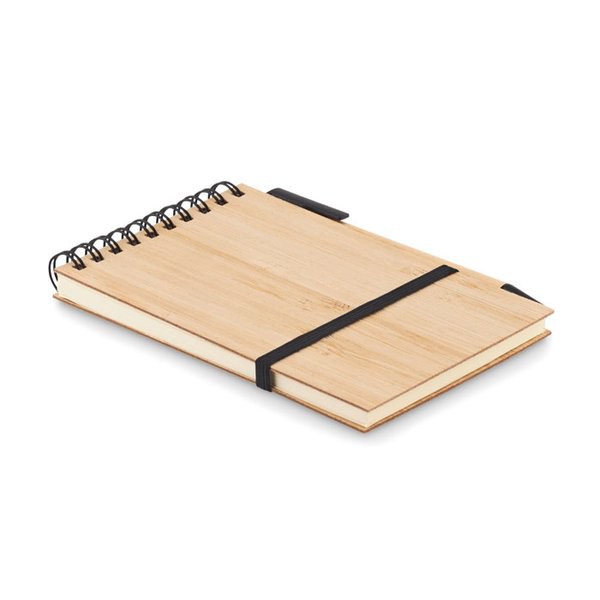 SONORABAM Set de bloco notas  bambu A6 - GiftRetail MO6528