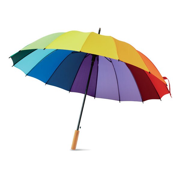 BOWBRELLA Guarda-chuva arco-íris de 27" - GiftRetail MO6540