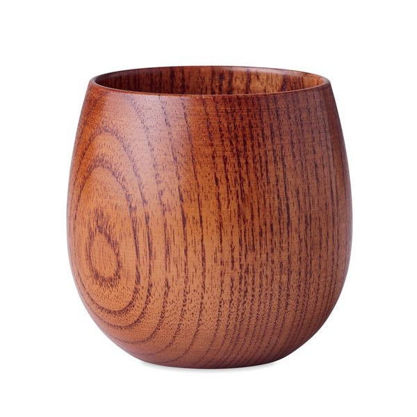 OVALIS Caneca de madeira 250 ml - GiftRetail MO6553
