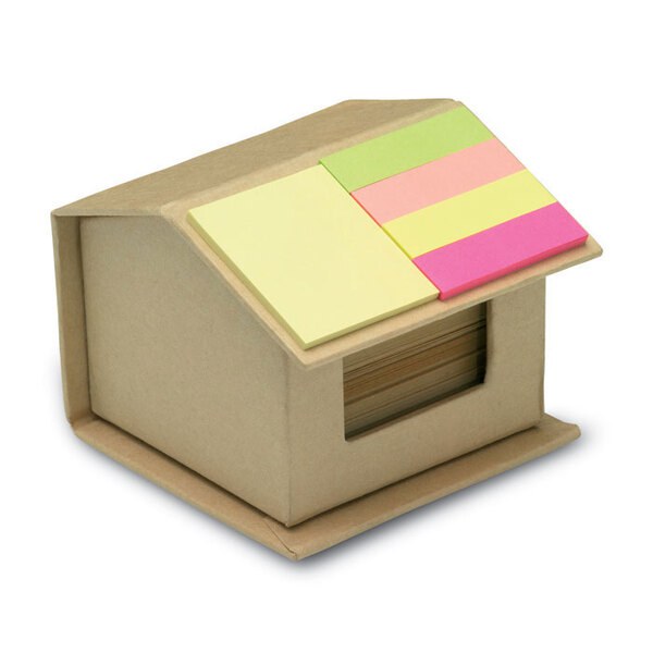RECYCLOPAD Notas adesivas cartão rec - GiftRetail MO7304