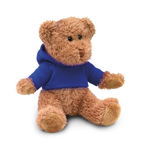 JOHNNY Urso de peluche com t-shirt - GiftRetail MO7375