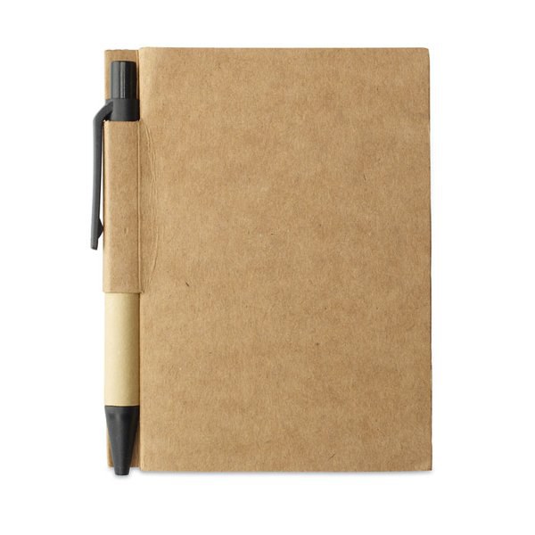 CARTOPAD Bloco notas caneta reciclável - GiftRetail MO7626