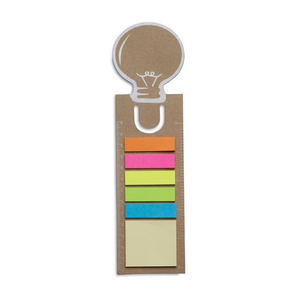 IDEA Marcador de livros com memos - GiftRetail MO7804